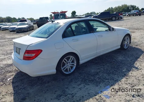 2014 Mercedes-Benz C 250 Luxury/Sport from USA, damaged, VIN WDDGF4HB9ER320808